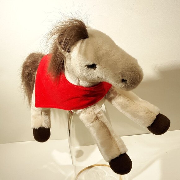 Wells Fargo Legendary Pony Hunter Plush Stuffed Animal With Red Blanket - Picture 6 of 11